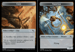 Clue Token (016) // Thopter (020) - Foil